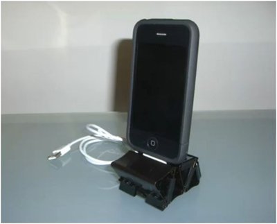 Binder Clip iPhone Dock