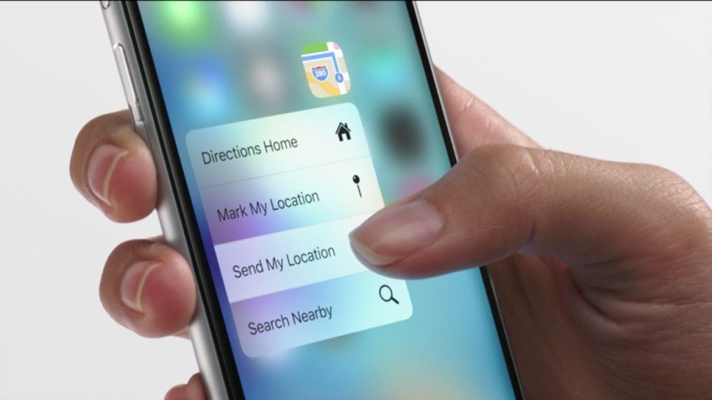 ▲稍為施力就可以呼喚出快速選單，另外還可作為其他功能操作，減少很多入app 出app 的時間