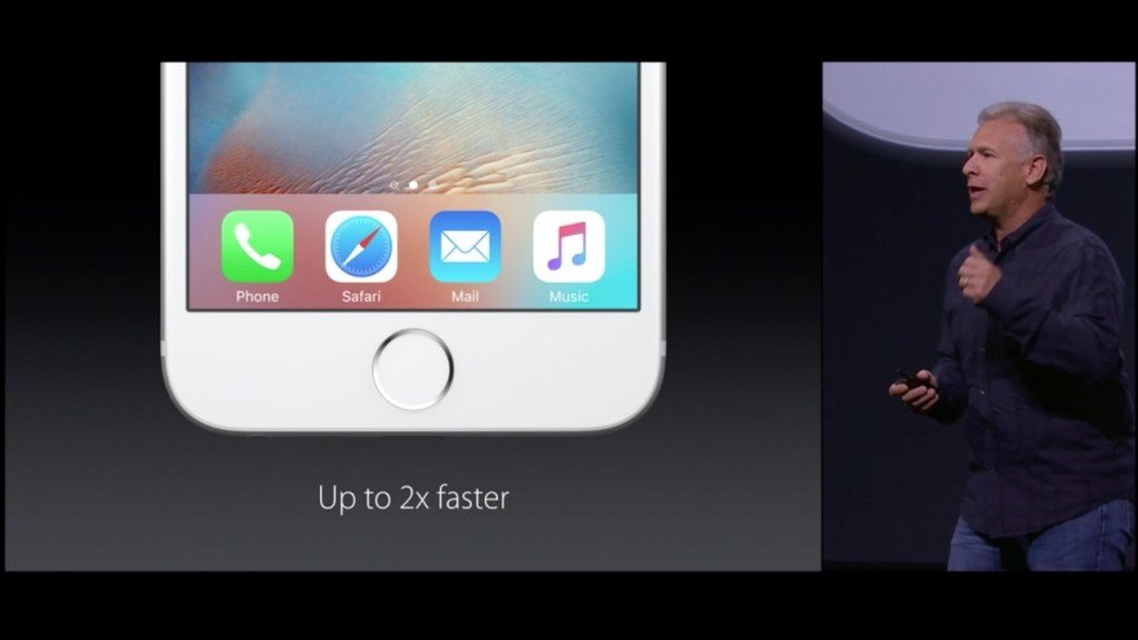 ▲Touch ID 感應速度快2倍。