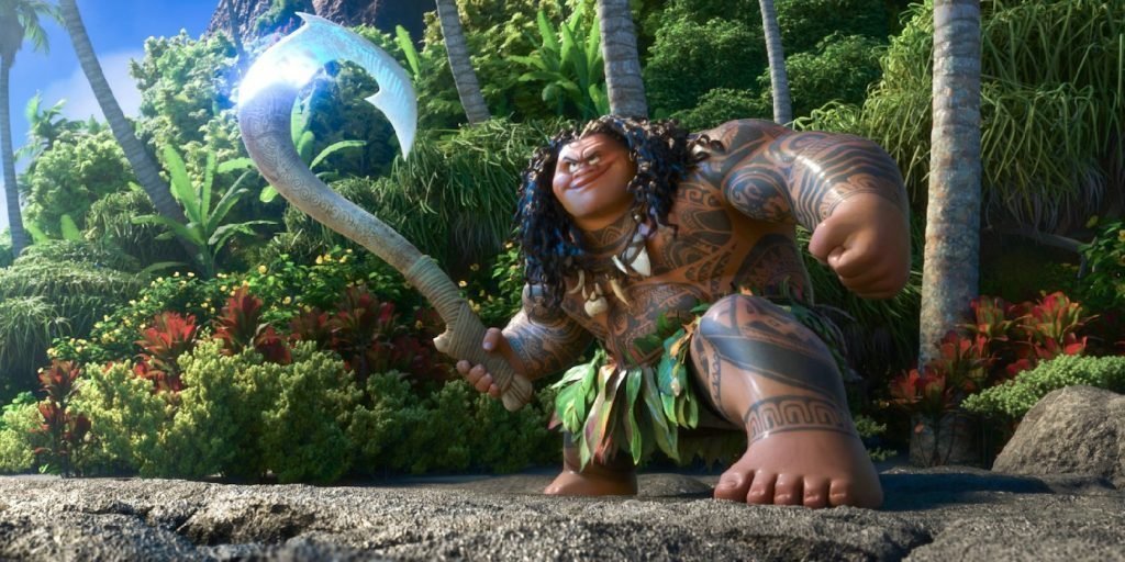 maui in moana disney