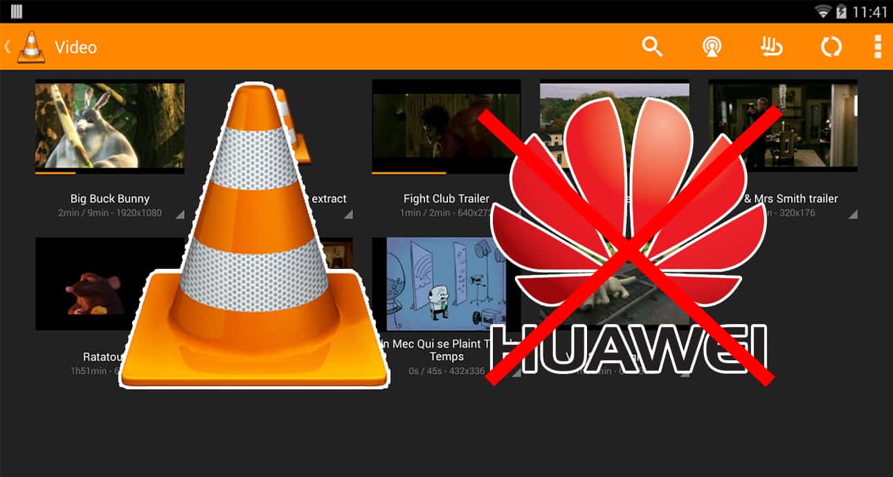 vlc player block huawei phone 00