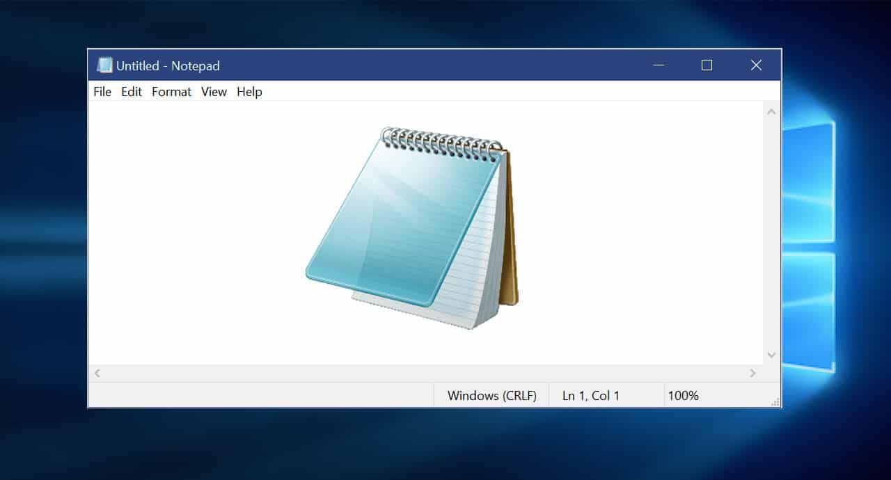 windows notepad update 2018 00a