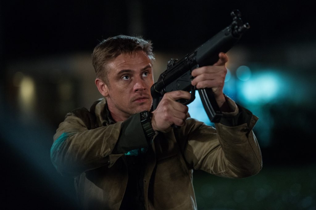 boyd holbrook in the predator movie oq
