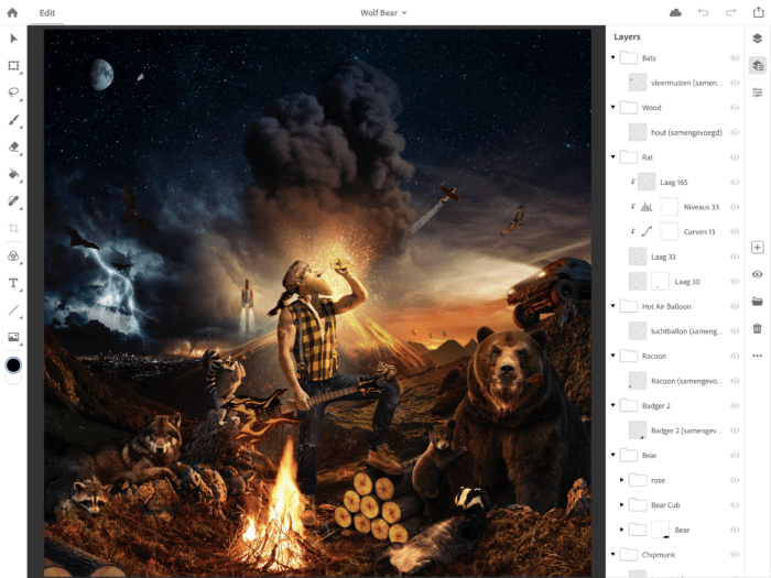Photoshop CC for iPad 2