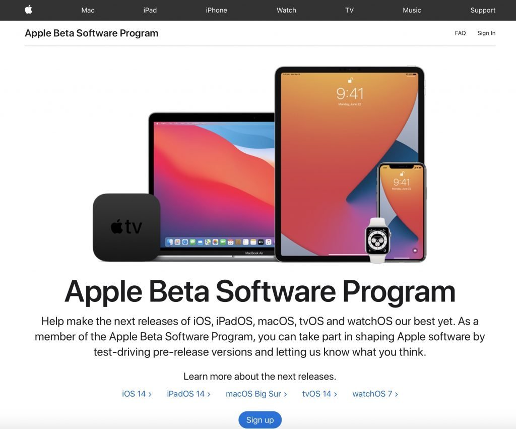 apple beta