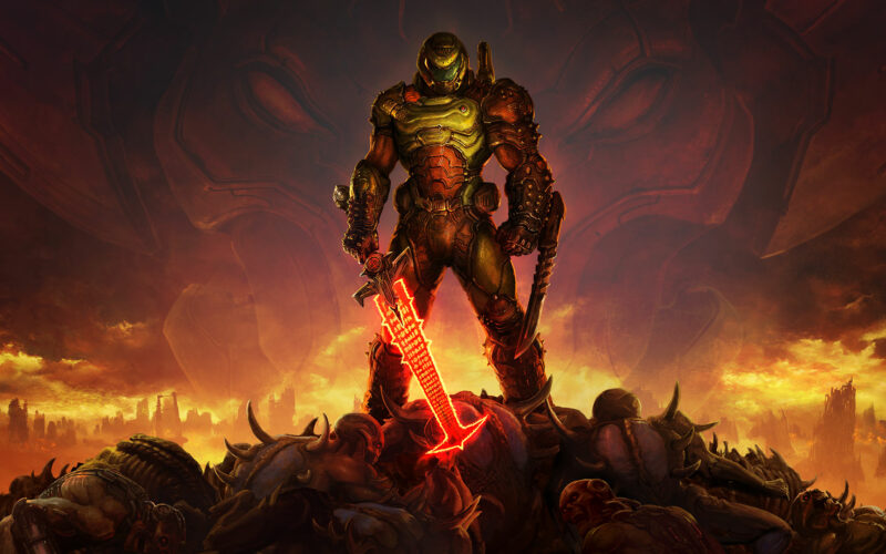 The DOOM Slayer Wallpaper 1920x1080