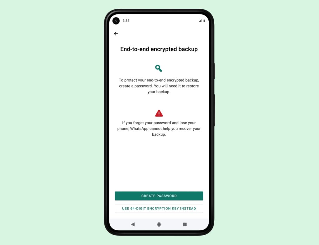 whatsapp e2ee backup 2