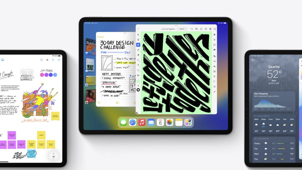 iPadOS 16 Stage Manager 1