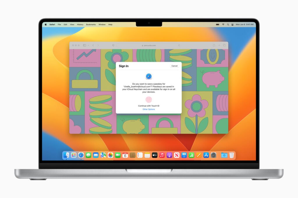 safari passkey