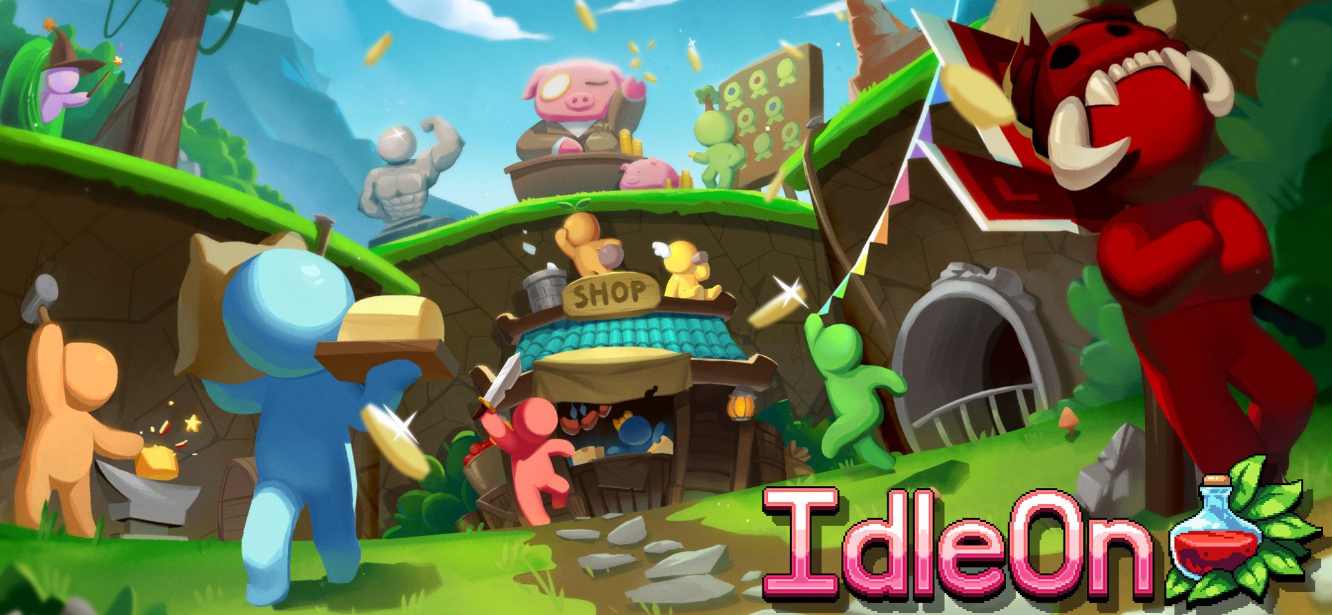 極度好評放置型 MMO《IdleOn》正式上架 - 流動日報