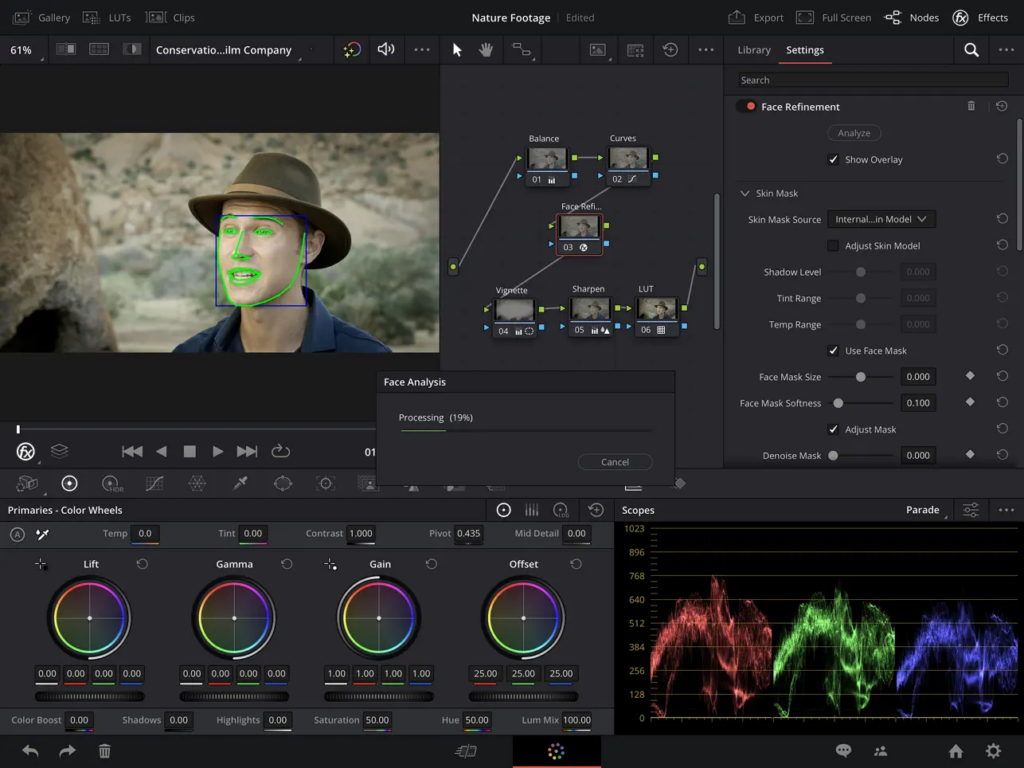 DaVinci Resolve for iPad 5
