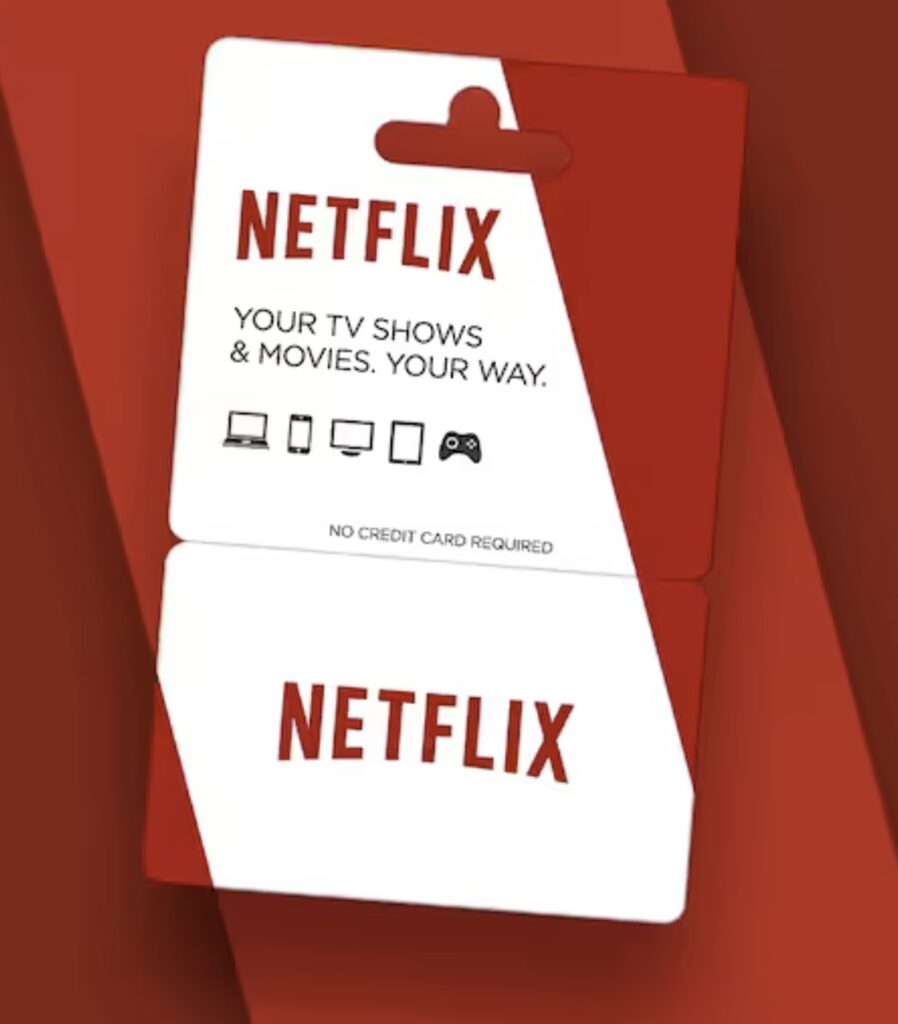 netflix giftcard