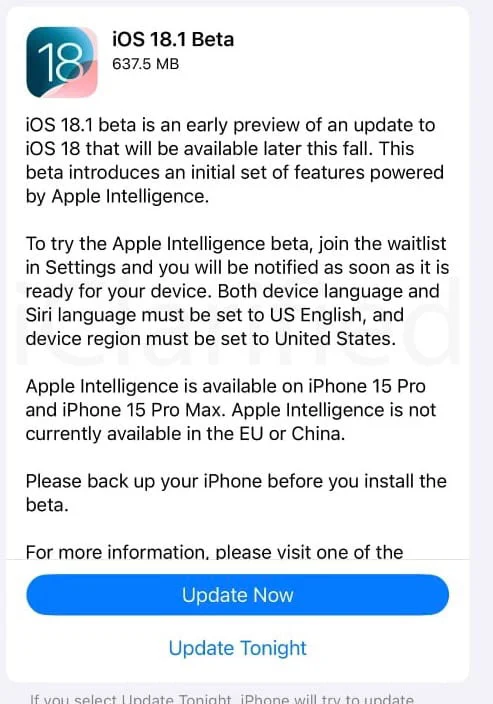 ios181 beta