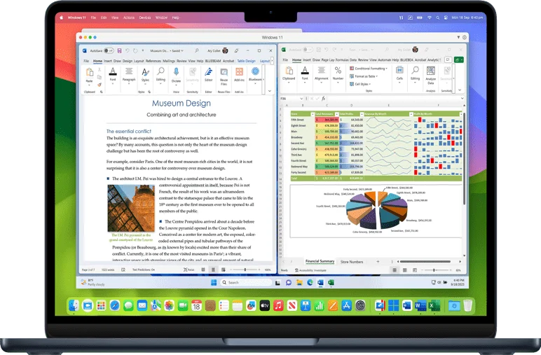 Parallels Desktop 20 Windows Applications on Mac