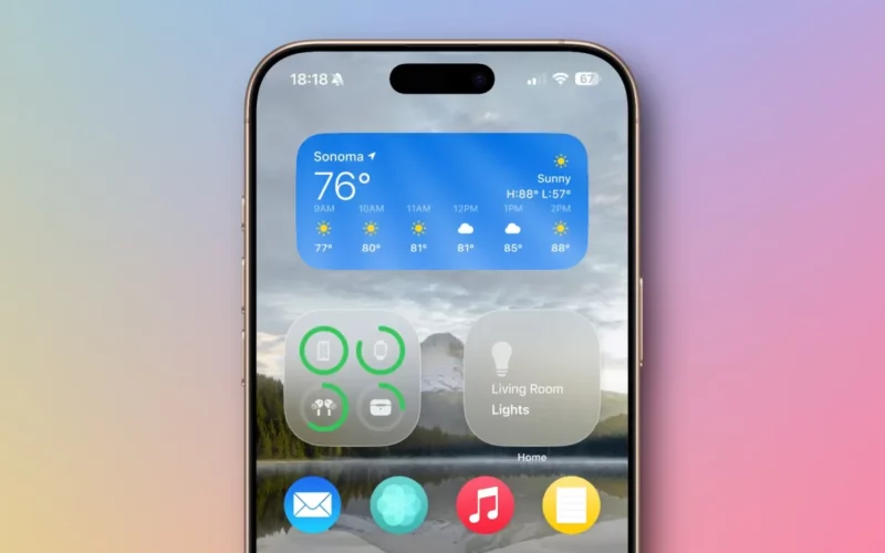 iOS 19 app clip mockup