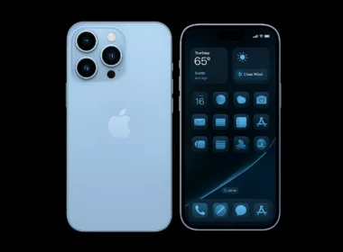 iphone17pro concept blue