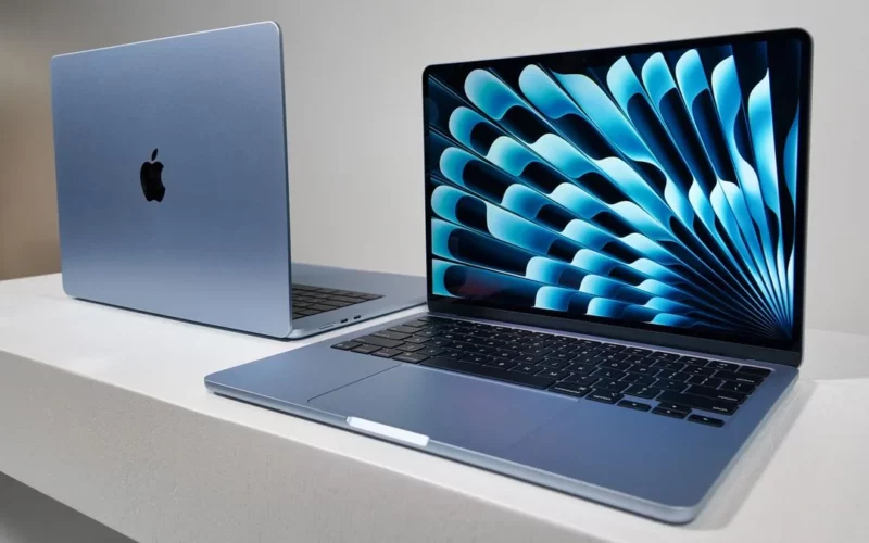 skyblue macbookair