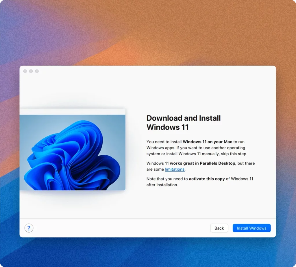 win11 parallels