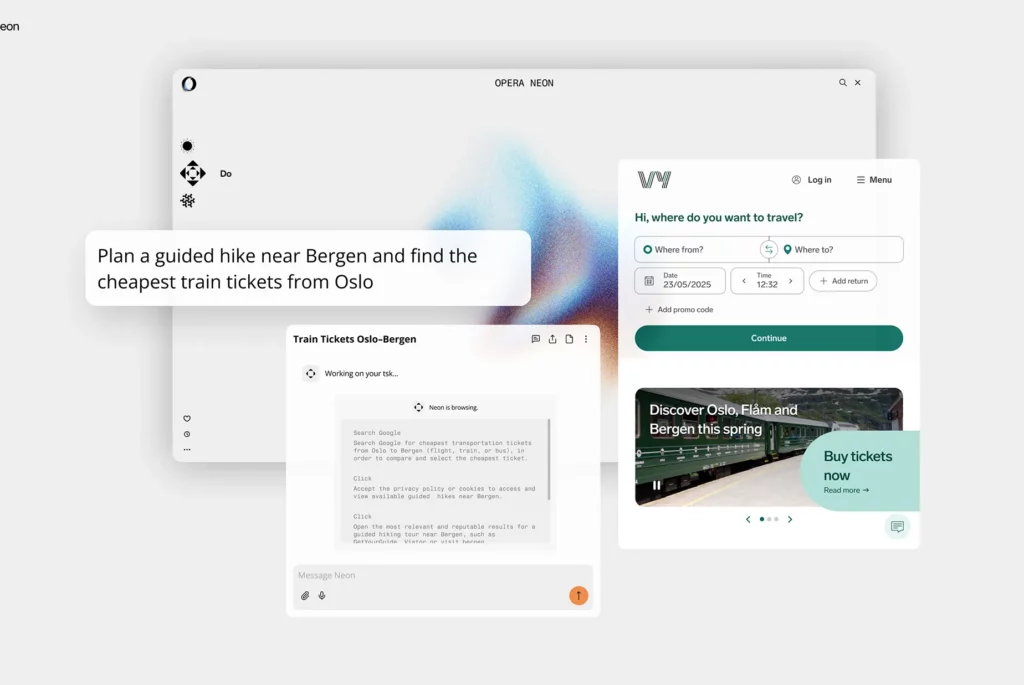 Opera Neon Do Light Mode