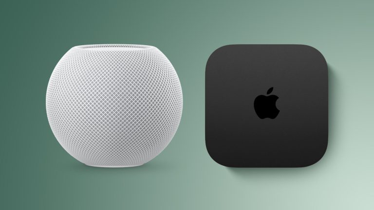 HomePod mini and Apple TV Sage 3