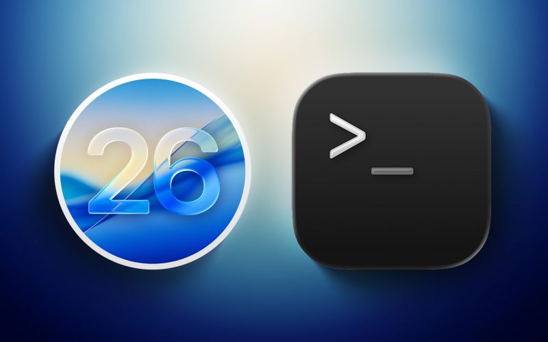 macOS 26 and Terminal Feature