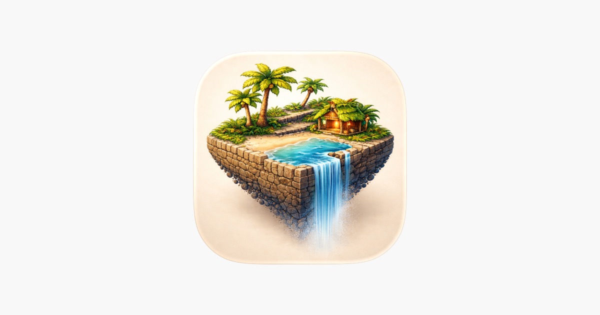 真實步行轉化遊戲　原價 US $9.99《Pixel Islands》終生版限時免費
