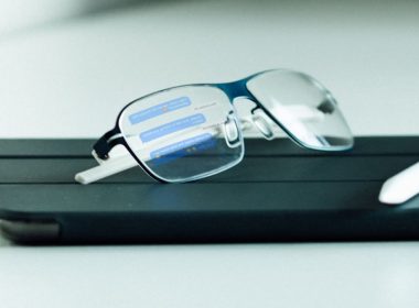 Glasses and iPad