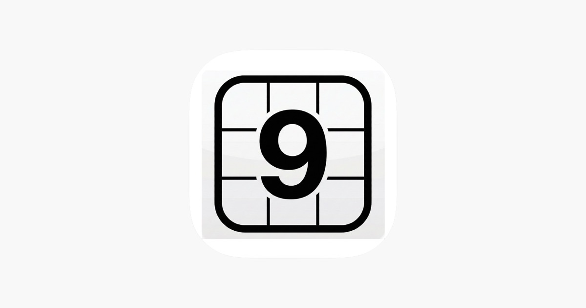 清晰簡潔數獨遊戲　原價 US $1.99《Clear Sudoku 9》限時免費