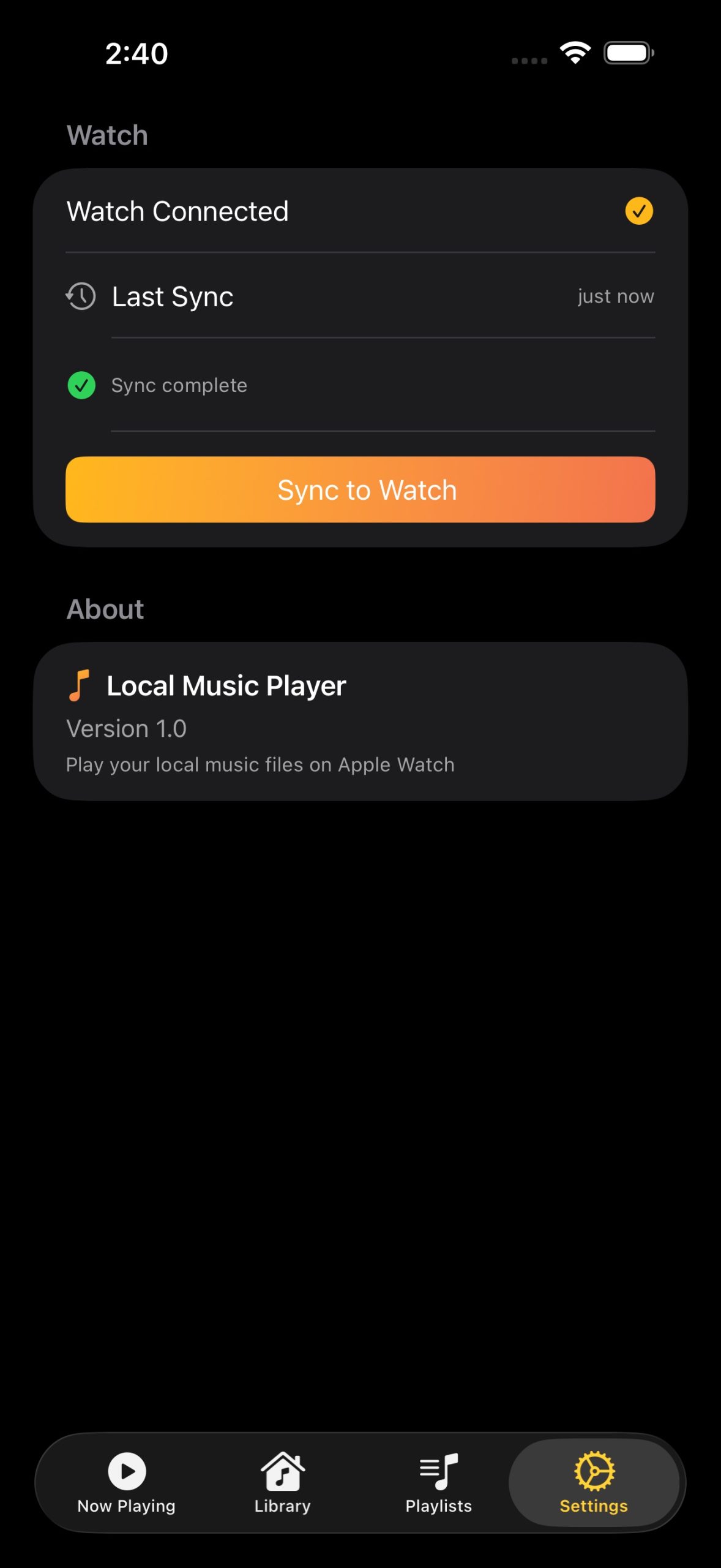 App Screenshot