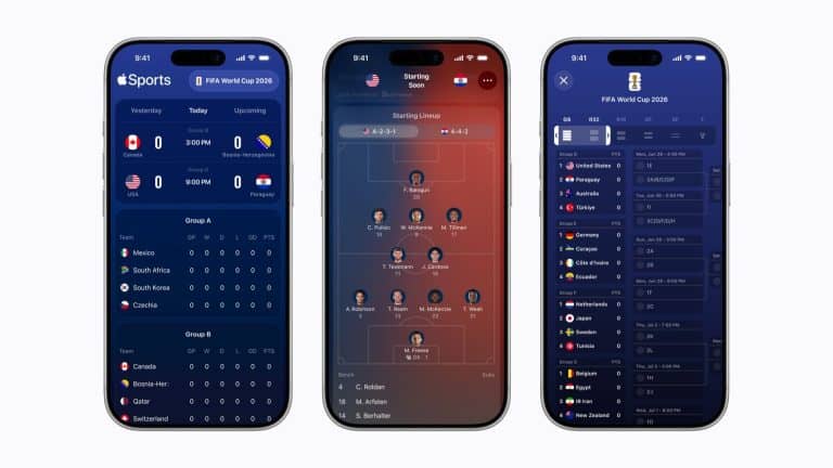 Apple Sports FIFA World Cup 2026