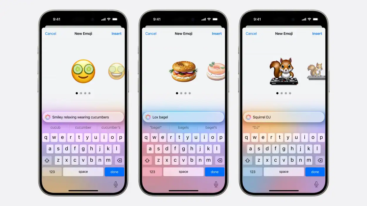 iOS 27 Genmoji 強化建議功能　整合輸入內容與個人照片