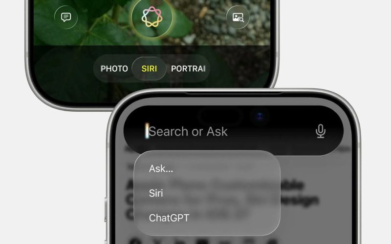 iOS 27 Siri Search or Ask Render