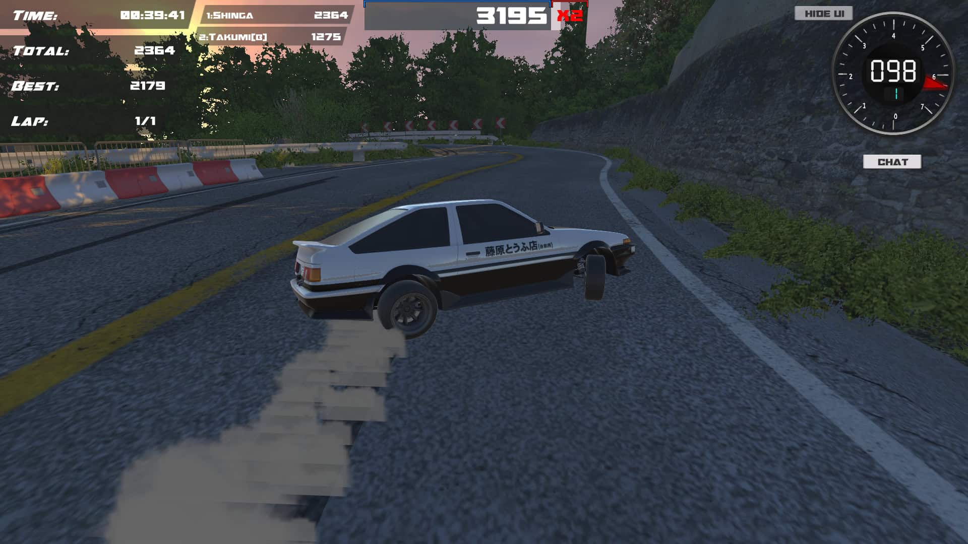 【PC】體驗《頭文字 D》飄移感受　《Drift86》限時免費