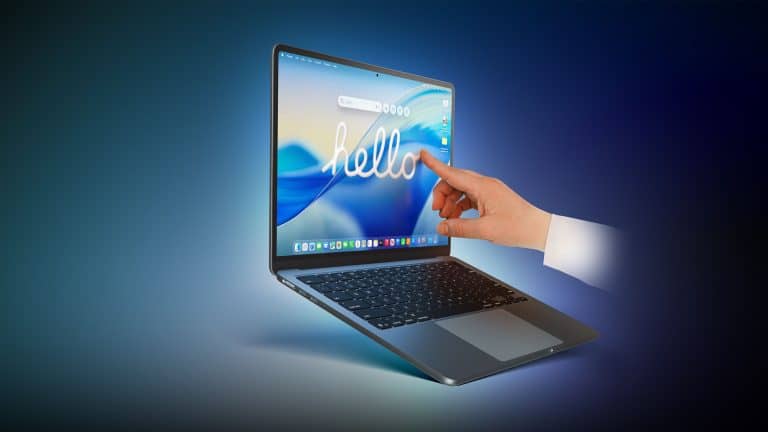 Touchscreen MacBook Feature