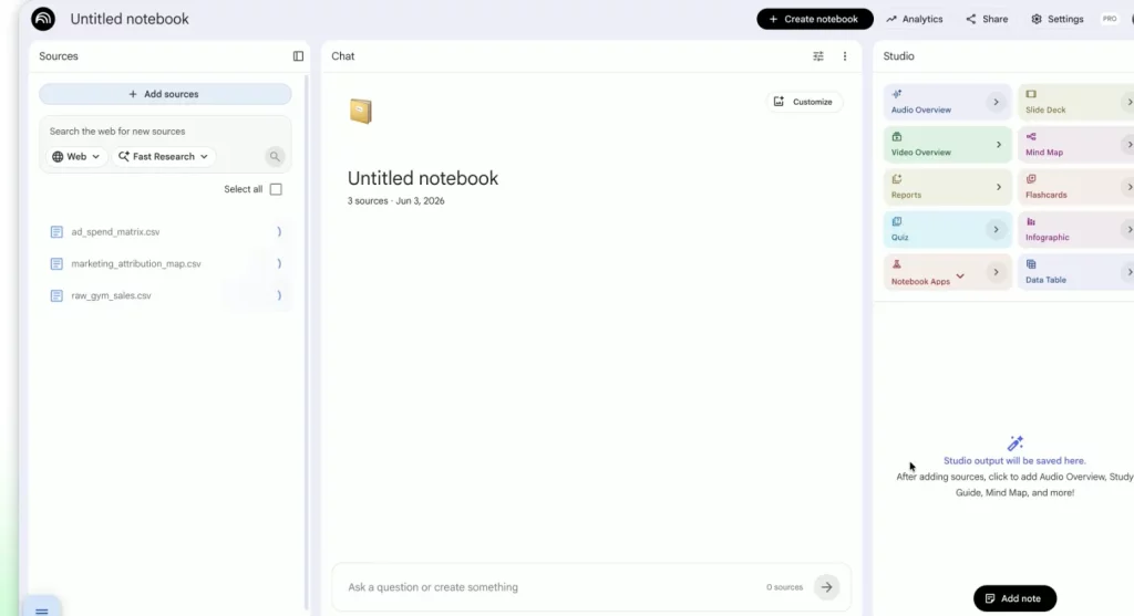notebooklm gemini