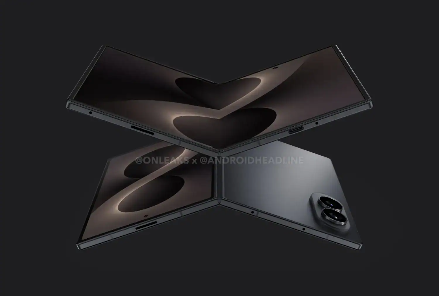 Samsung Galaxy Z Fold 8 官方渲染圖流出　確認最終設計細節